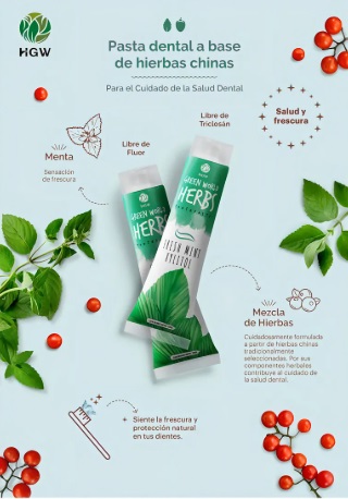 Green World Herbs Toothpaste – Crema dental de HGW