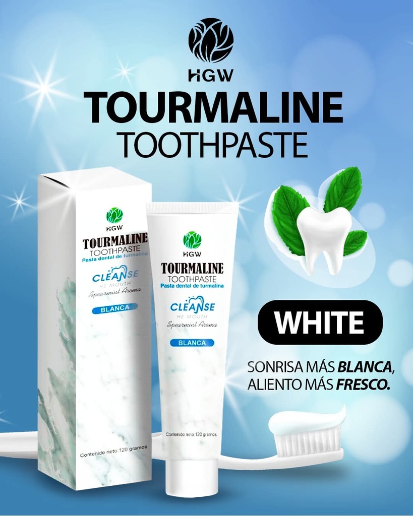 Crema Dental con Turmalina sin Flúor