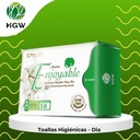 Toallas Sanitaria HGW Día con Turmalina y Aniones 