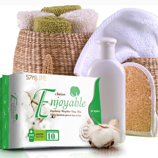 Toallas Sanitaria HGW Día con Turmalina y Aniones 