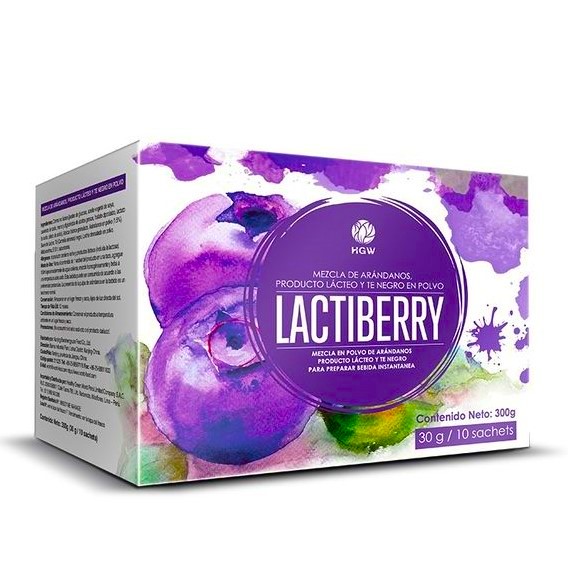 Lactiberry de HGW – Jugo de Arándano y Té Negro