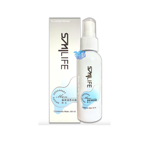 Desodorante Natural Para Hombre Hgw Smilife Neutro